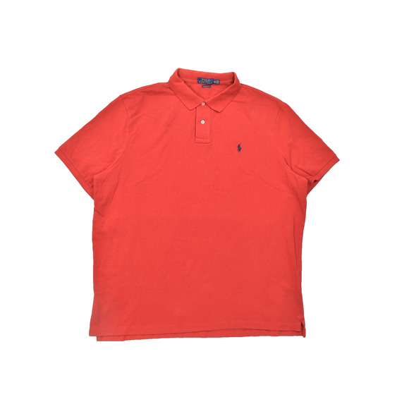 Polo Ralph Lauren Men's Red Classic Fit Polo Shirt Size XXL Pony Classic - Picture 1 of 8